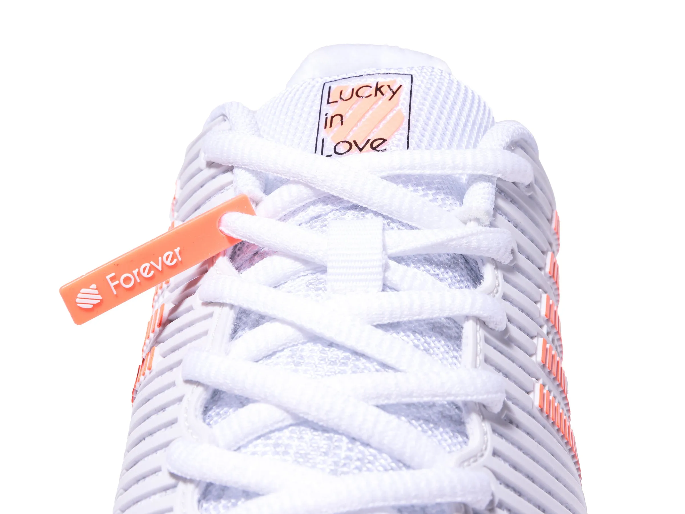 97382-112-M | HYPERCOURT EXPRESS 2  LUCKY IN LOVE | WHITE/DOVE/ORANGE GLOW