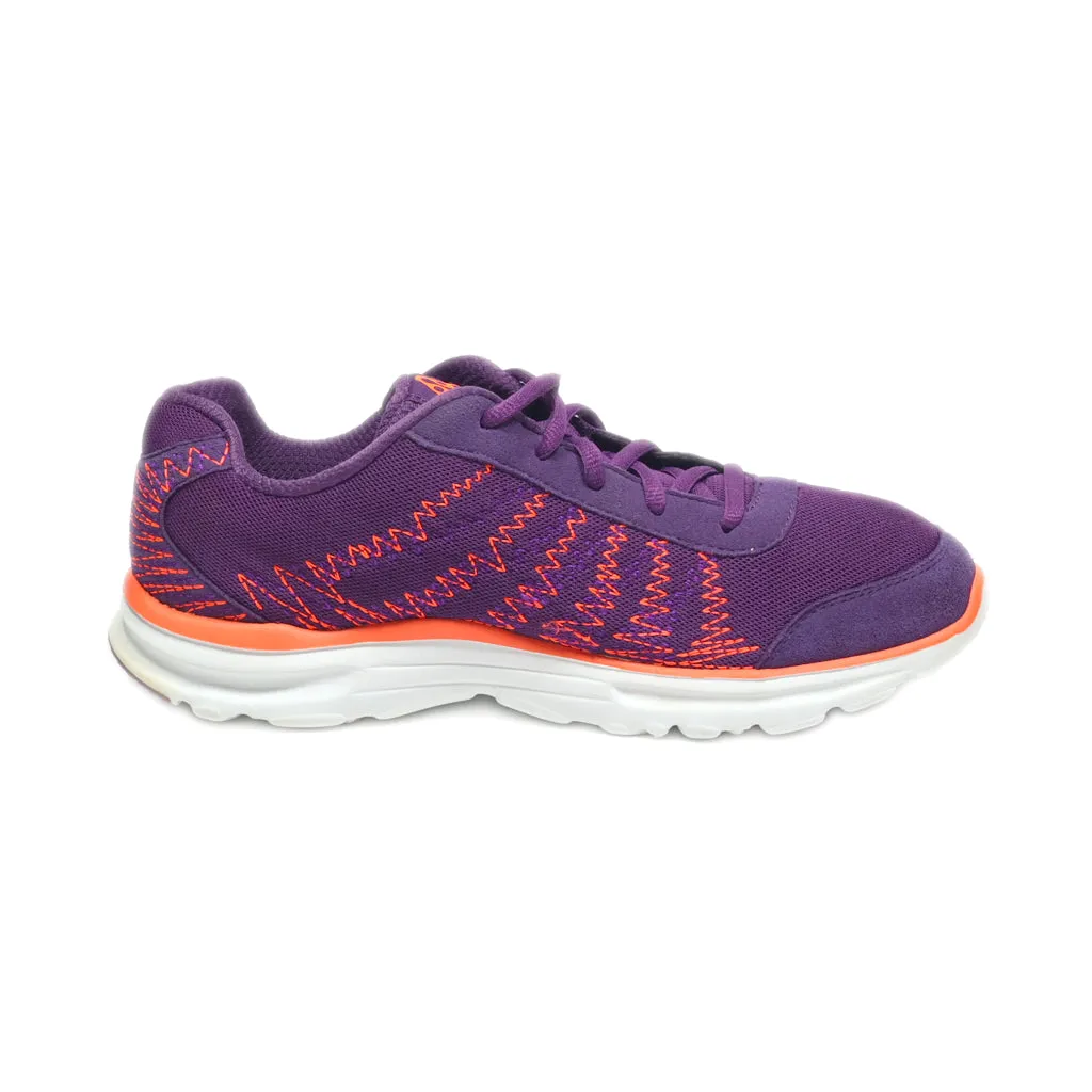 Abeo Sizzle Sport Shoes Leather Purple Colour For Women