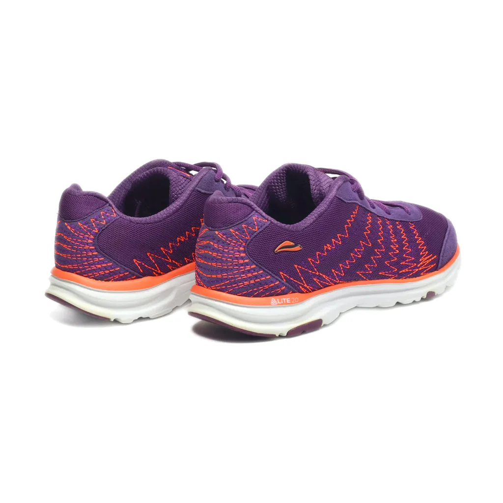 Abeo Sizzle Sport Shoes Leather Purple Colour For Women