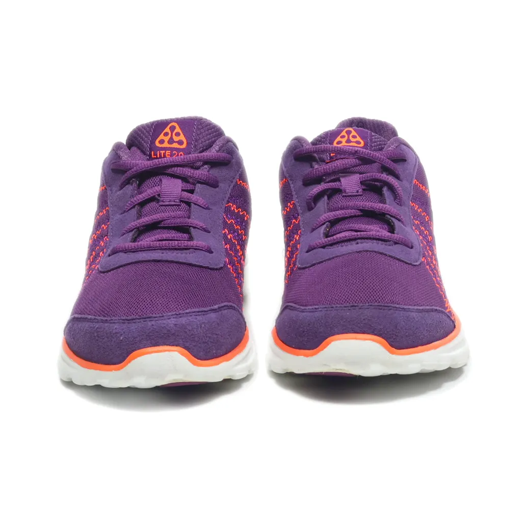 Abeo Sizzle Sport Shoes Leather Purple Colour For Women