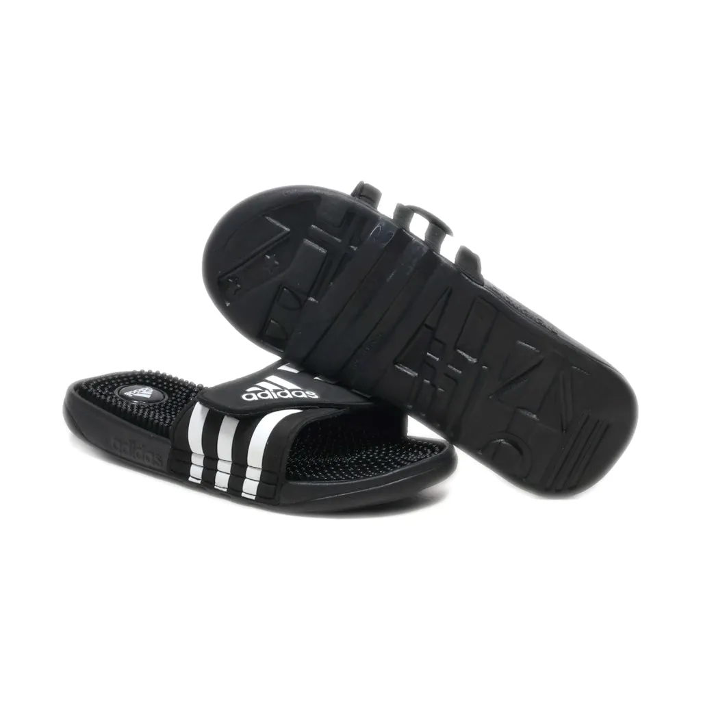 Adidas Adissage Slippers Rubber Black Colour For Women