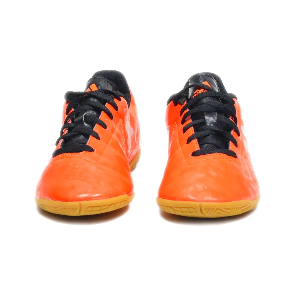 Adidas Conquisto Ii Sport Shoes Leather Orange Colour For Kids