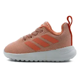 Adidas Infant Lite Racer Sport Shoes Fabric Orange Colour For Kids