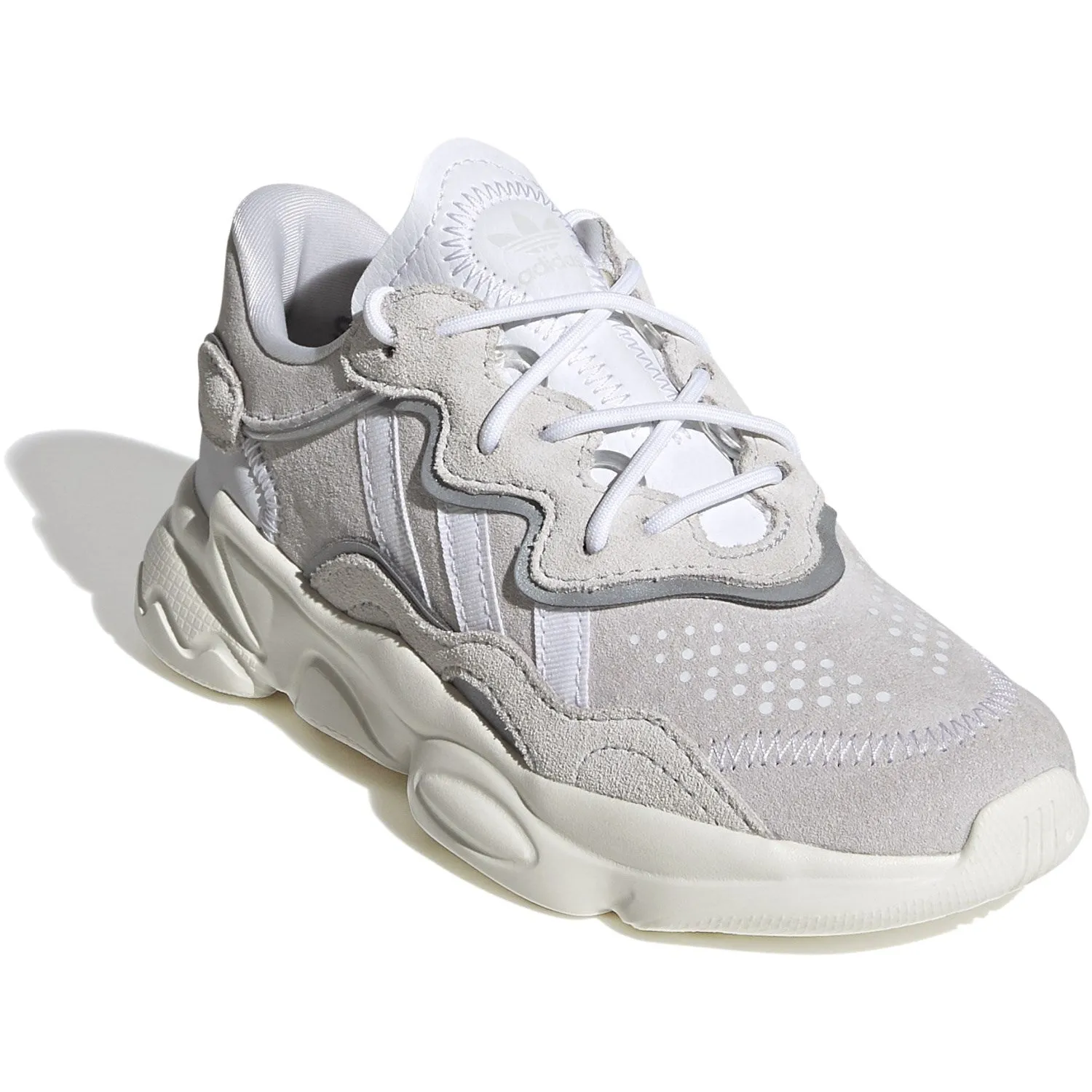 adidas Originals Crystal White/Cloud White/Off White Ozweego C Sneakers