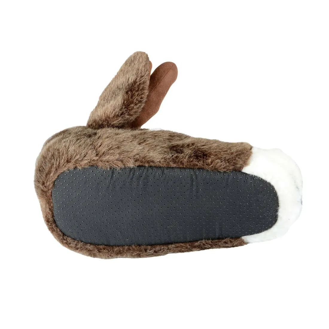 Adults Novelty 3D Antler Reindeer Christmas Slippers