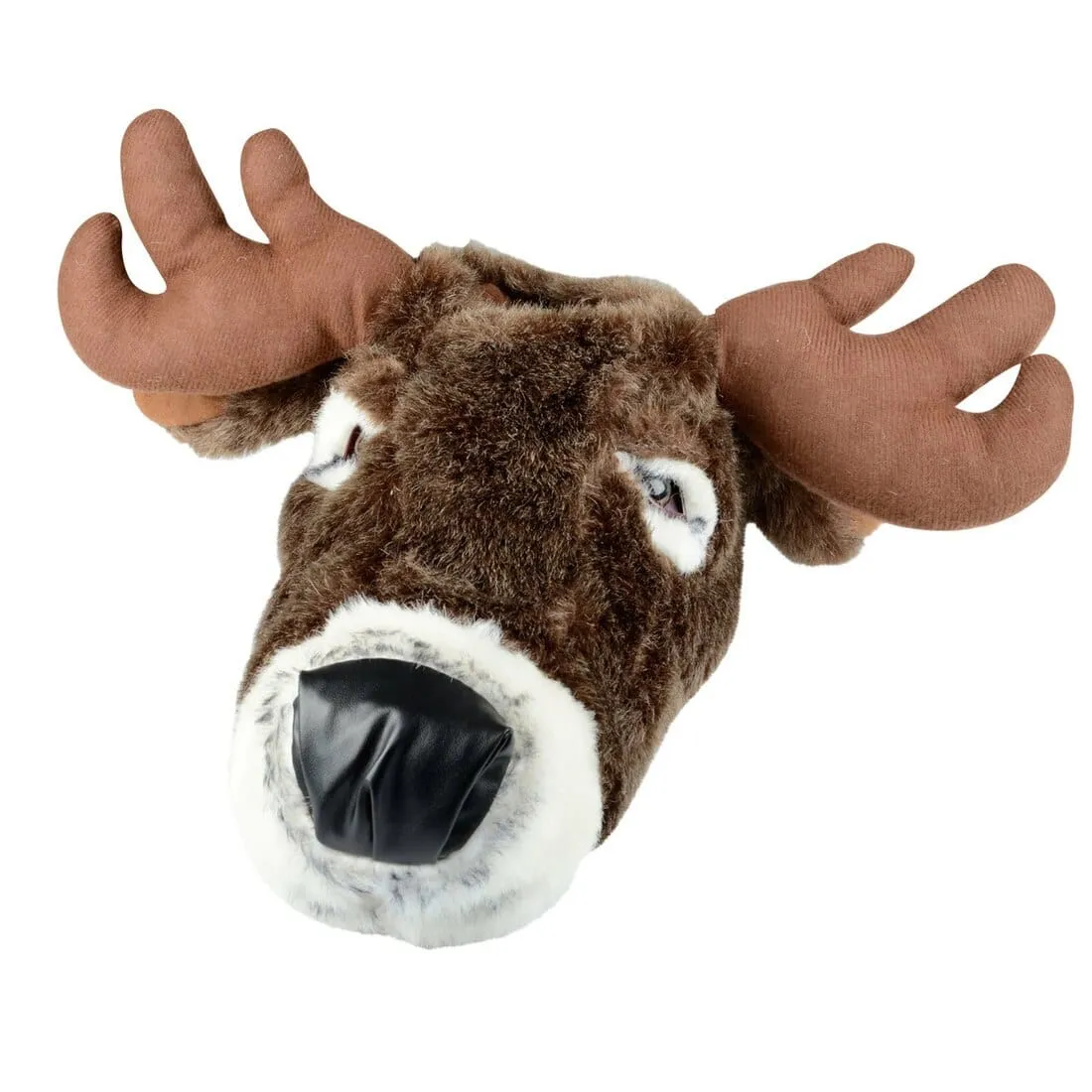 Adults Novelty 3D Antler Reindeer Christmas Slippers