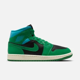 Air Jordan 1 Women's Mid Lucky Green