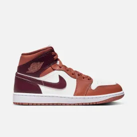 Air Jordan Women's 1 Mid Sky J Orange