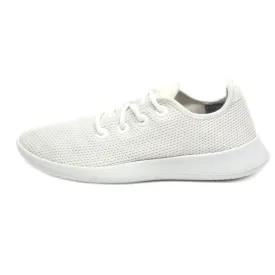 Allbirds Tree Runner Low-Top Sneakers Wool White Colour For Men