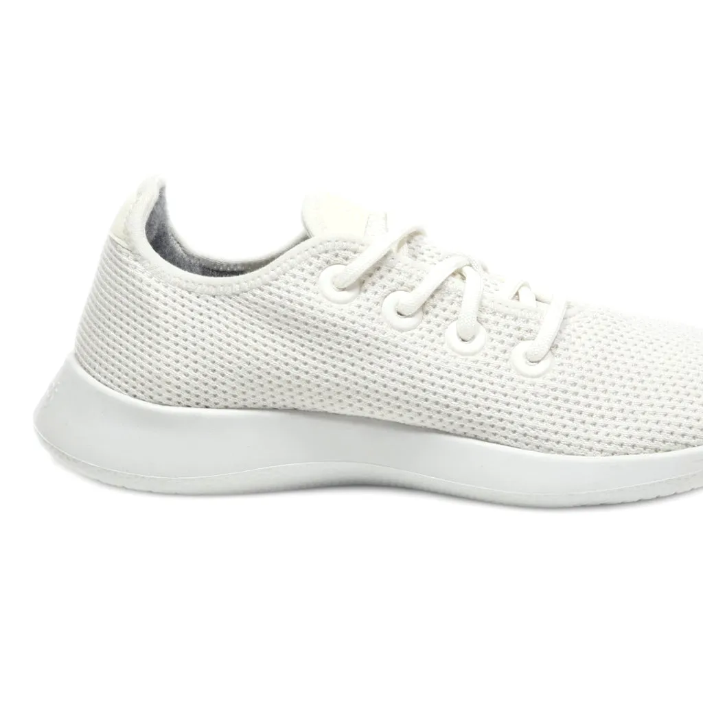 Allbirds Tree Runner Low-Top Sneakers Wool White Colour For Men