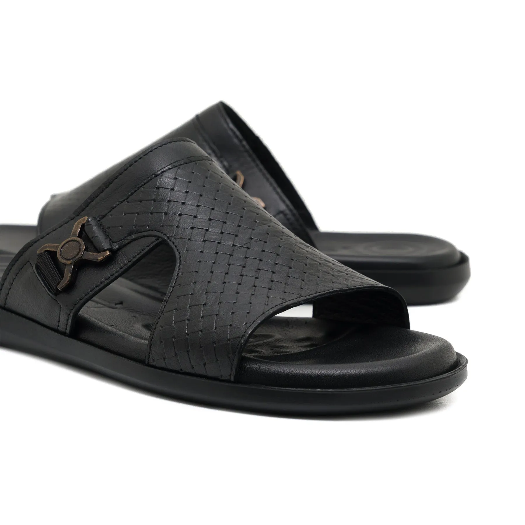 Alvaro Black Sandal