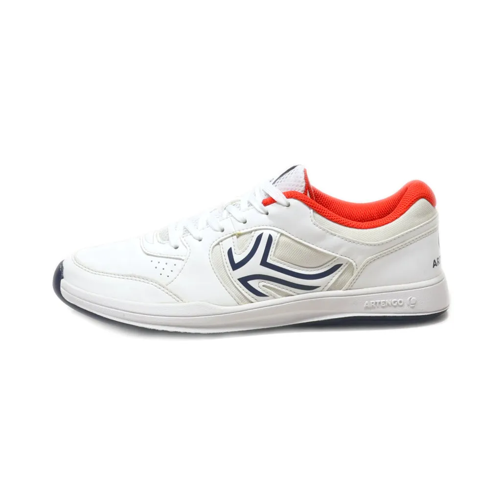 Artengo Ts 130 Sport Shoes Pu Leather White Colour For Men