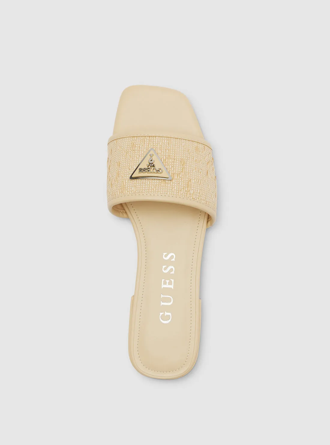 Beige Tamsey Slide Sandals