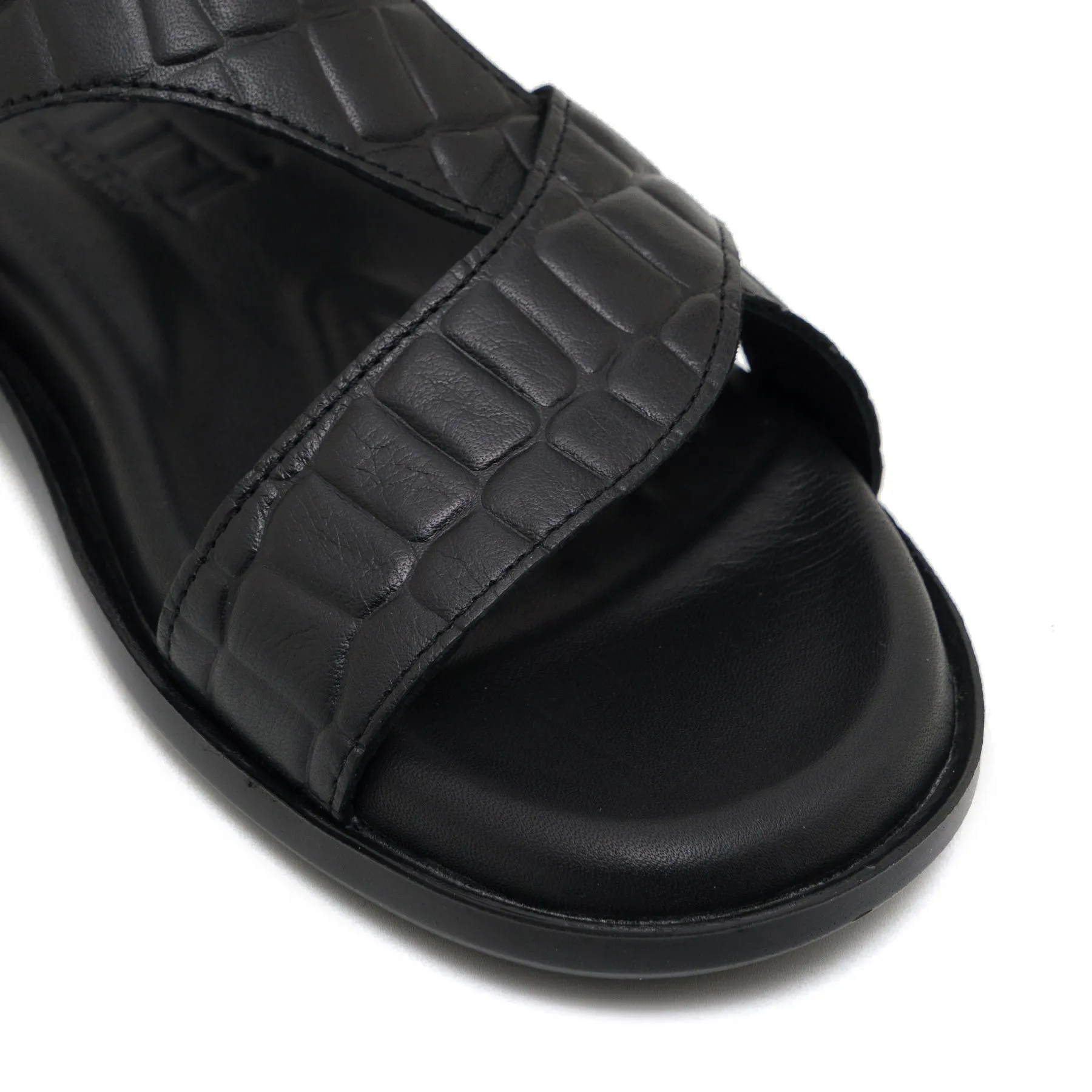 Brackley Black Sandal