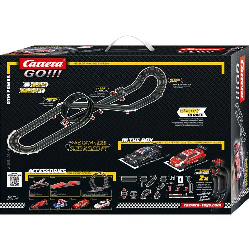 Carrera Go!!! Dtm Power Slot Car Set