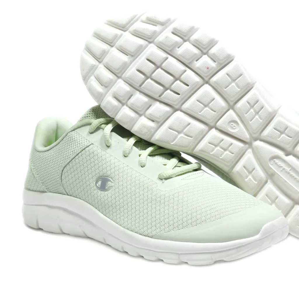 Champion Sport Shoes Leather Green Colour For Women