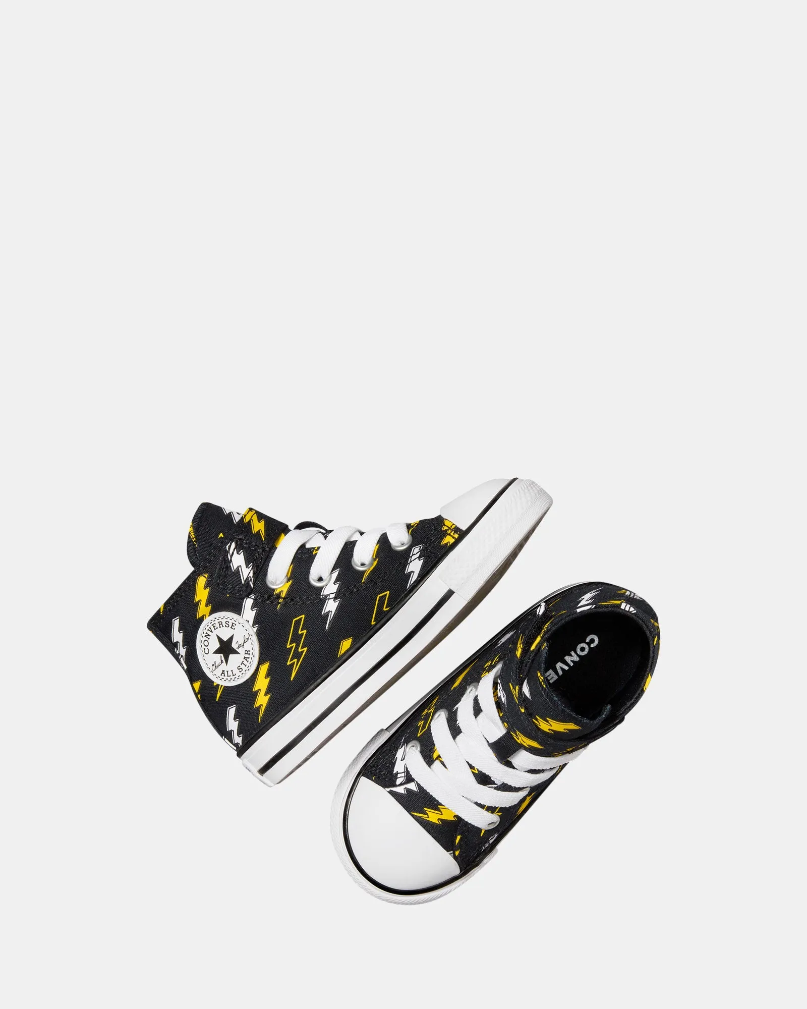 Chuck Taylor All Star 1v Hi Electric Bolt Infant Black/Golden Wren