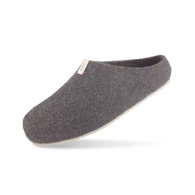 Corkybuk Slipper - Dark Grey