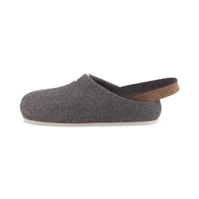 Corkybuk Slipper - Dark Grey