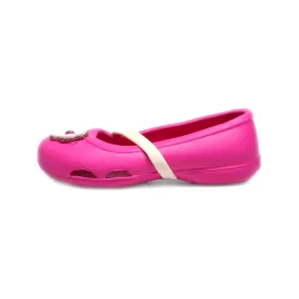 Crocs Ballerinas Rubber Pink Colour For Kids