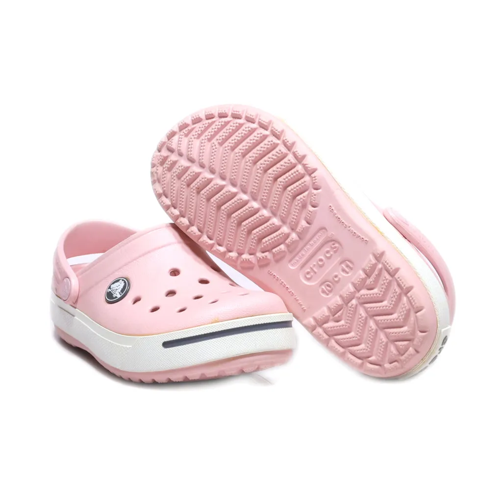 Crocs Clogs Rubber Pink Colour For Kids