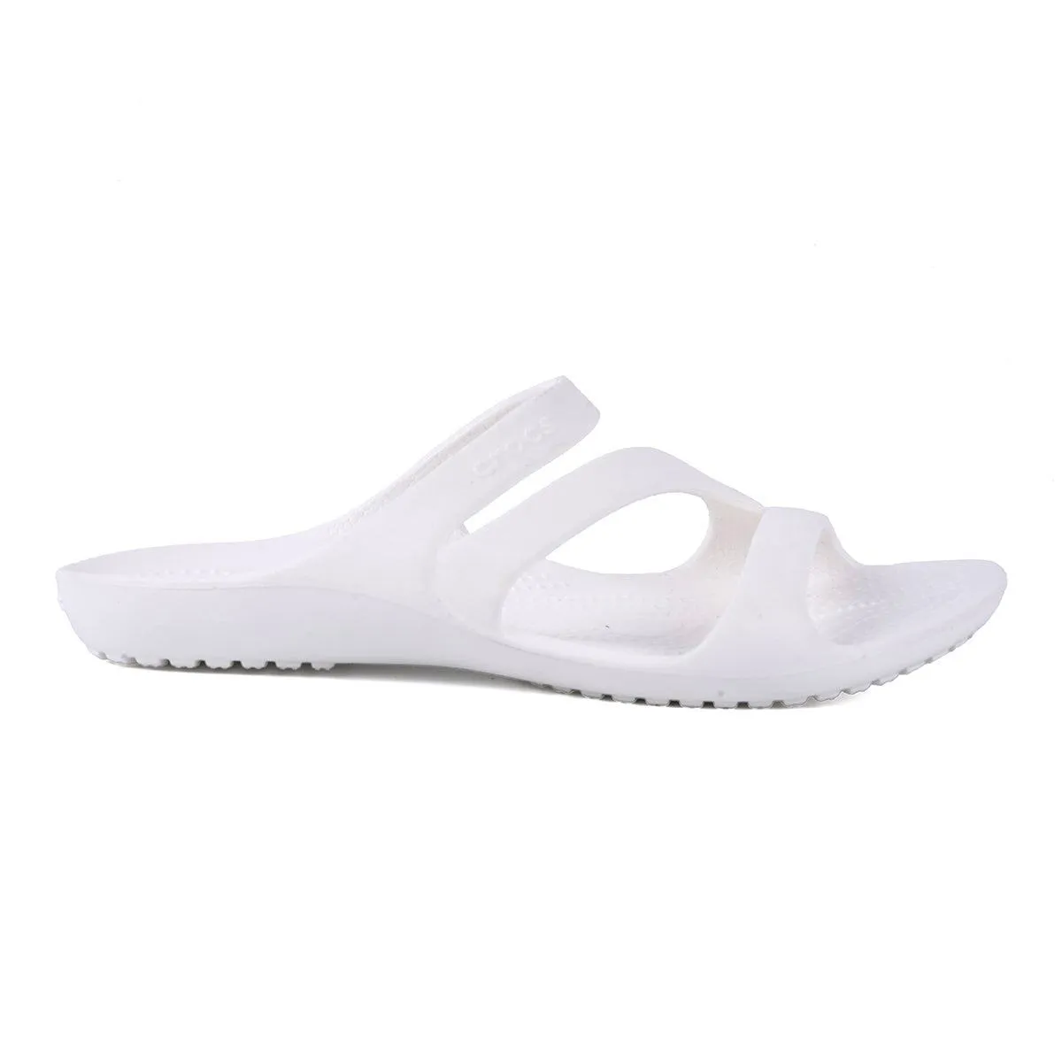 Crocs Kadee Ii Sandals Flip Flops Rubber White Colour For Women