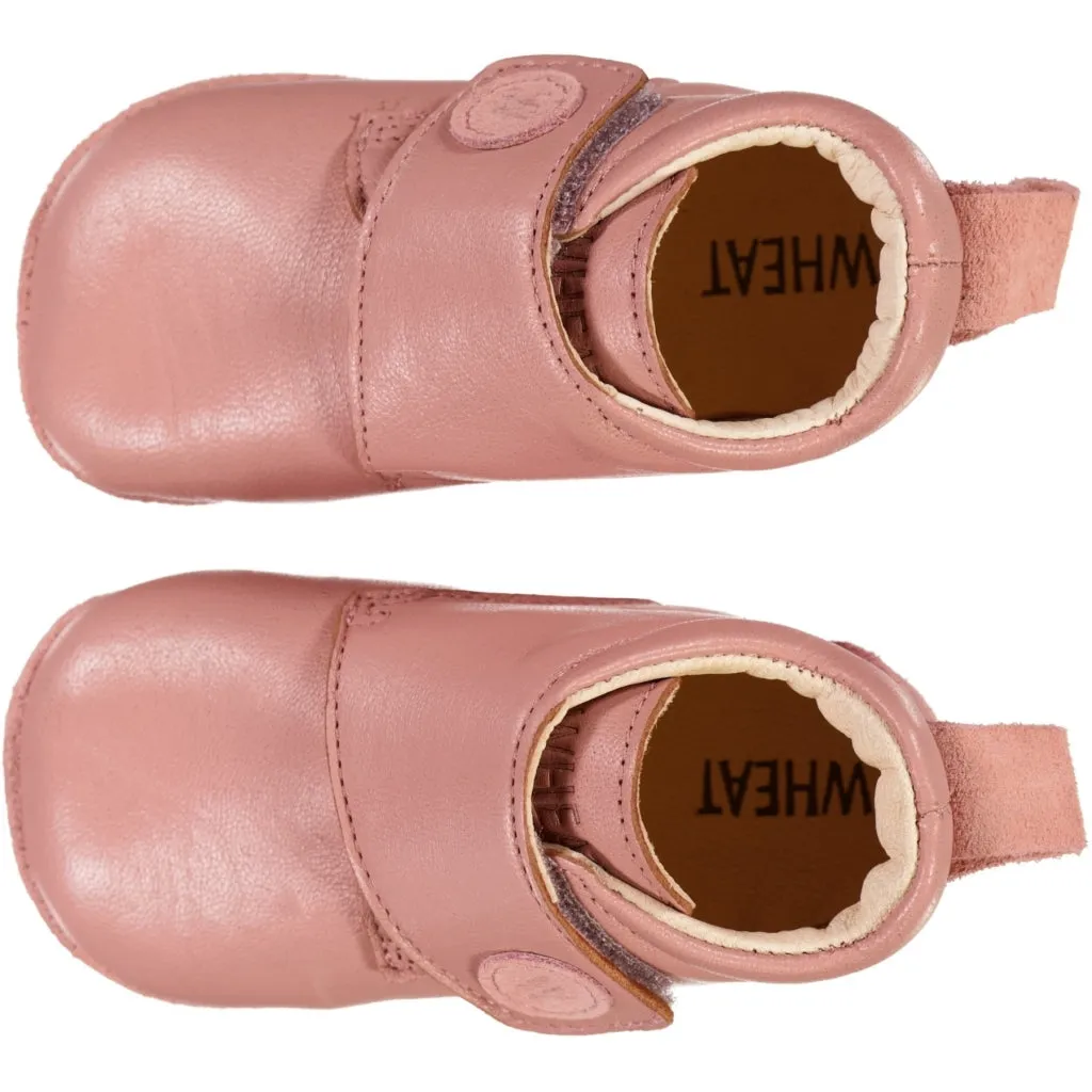 Dakota Leather Indoor Shoe - cameo blush