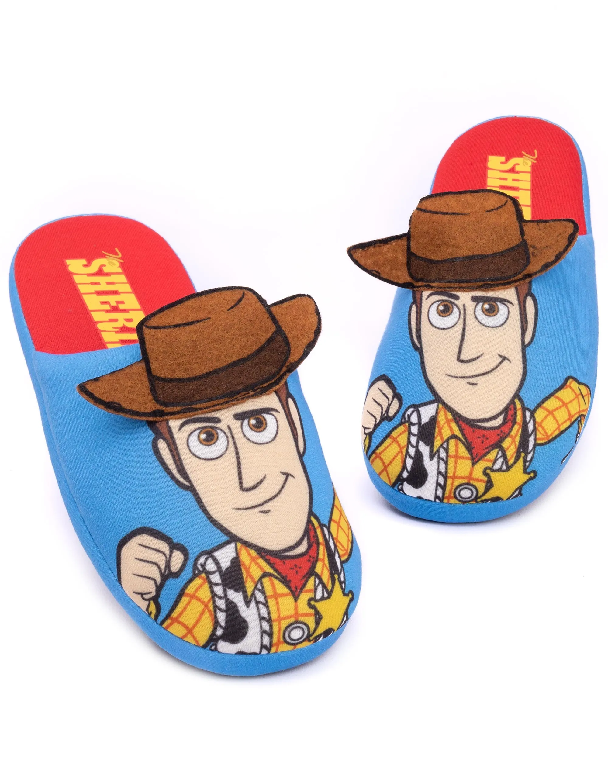 Disney Pixar Toy Story Woody Partial 3D Boy's Slippers