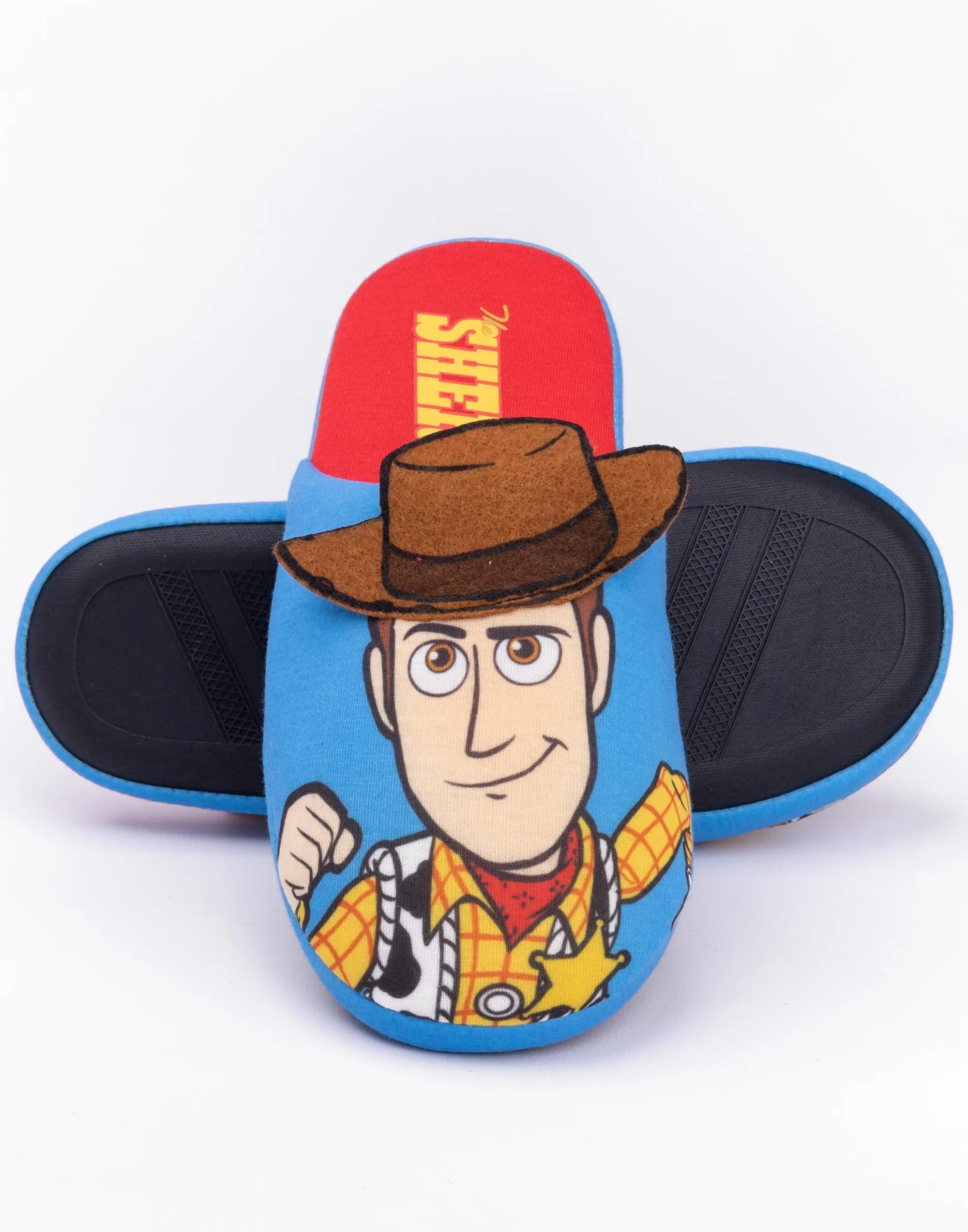 Disney Pixar Toy Story Woody Partial 3D Boy's Slippers