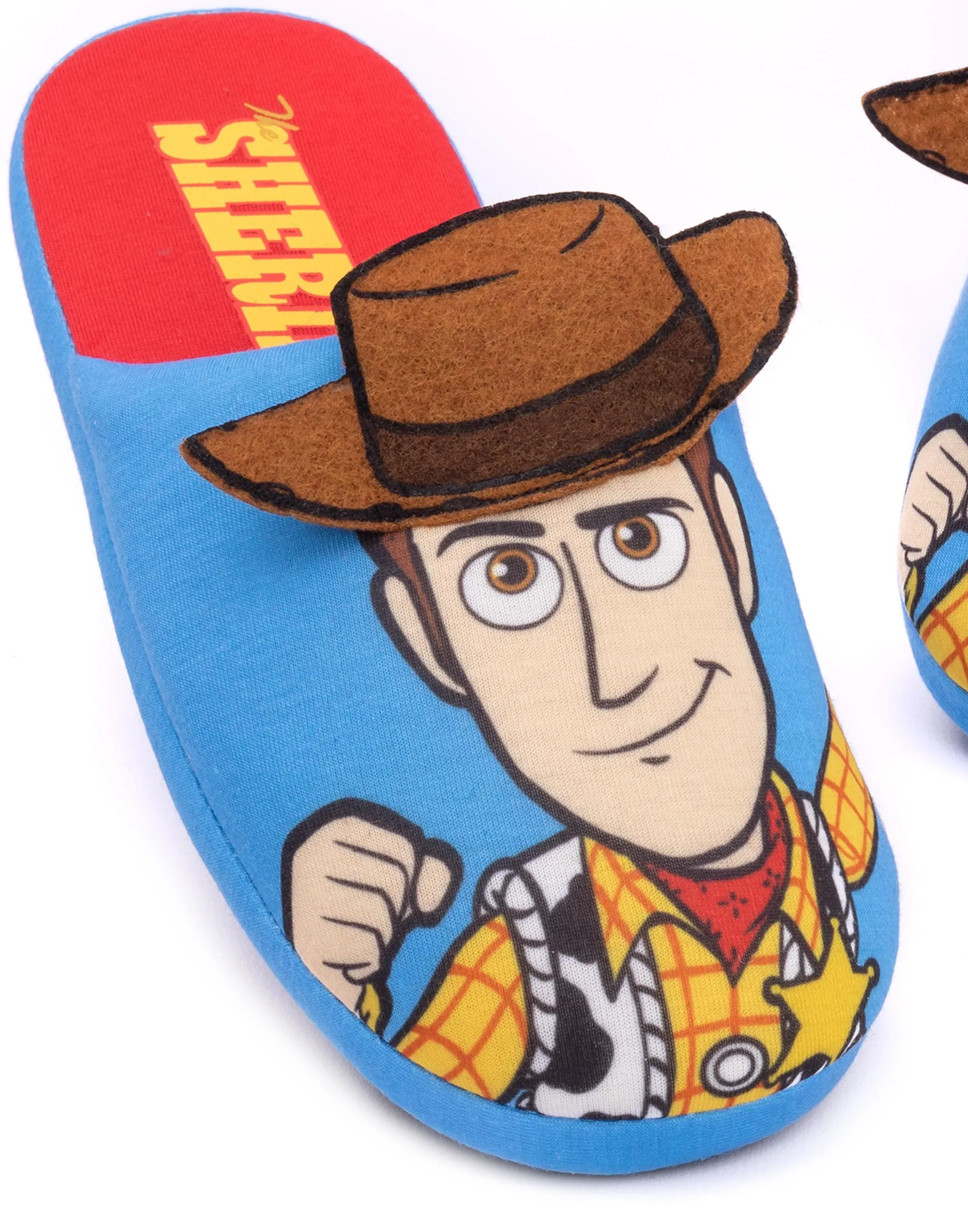 Disney Pixar Toy Story Woody Partial 3D Boy's Slippers