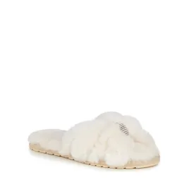 EMU Women's Corella CRYSTAL Natural Luxurious Sheepskin Scuff Slipper Mayberry NOT RETURNABLE