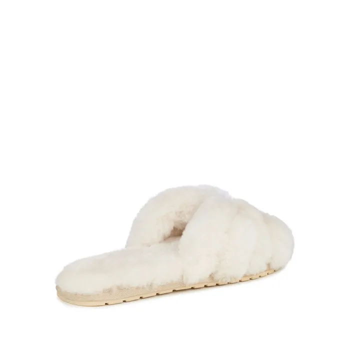 EMU Women's Corella CRYSTAL Natural Luxurious Sheepskin Scuff Slipper Mayberry NOT RETURNABLE