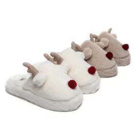 EVERAU Unisex Reindeer Slippers #EA2012