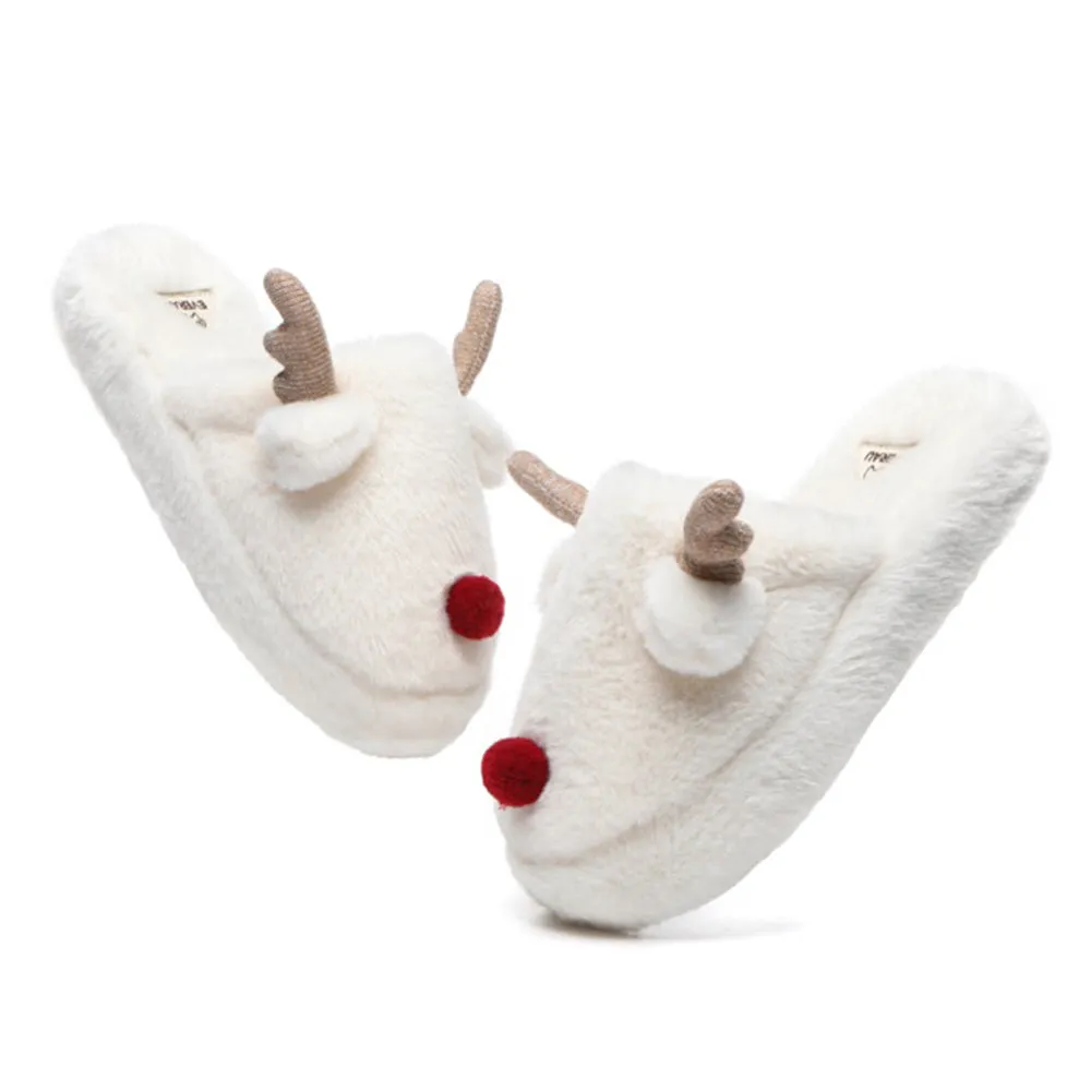 EVERAU Unisex Reindeer Slippers #EA2012