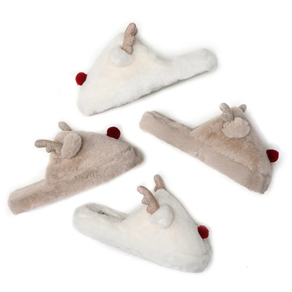 EVERAU Unisex Reindeer Slippers #EA2012