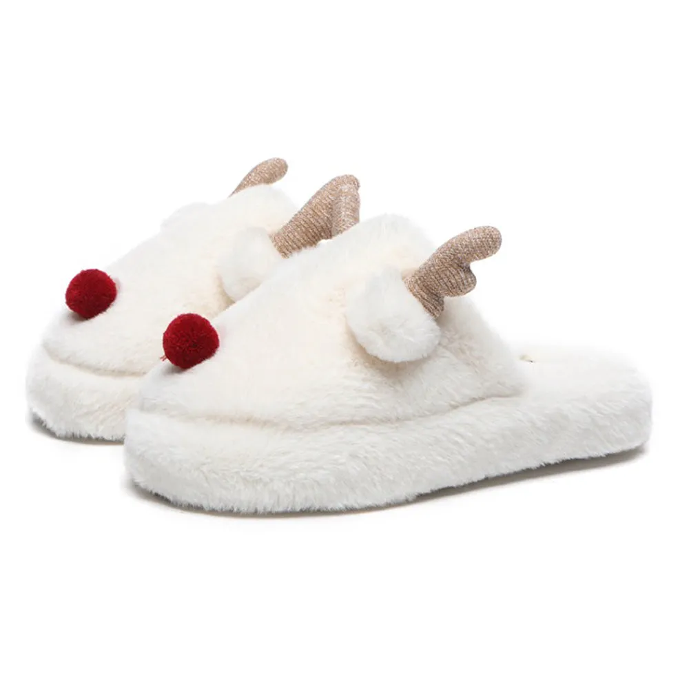 EVERAU Unisex Reindeer Slippers #EA2012