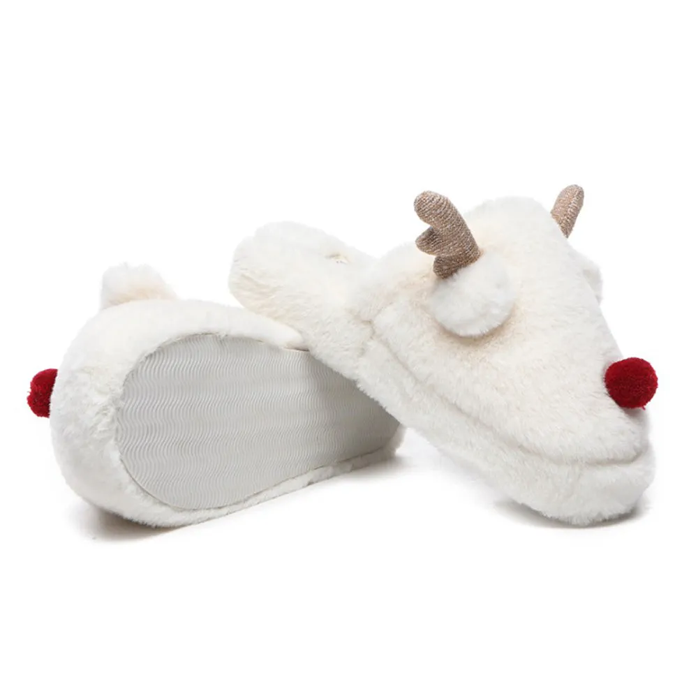 EVERAU Unisex Reindeer Slippers #EA2012