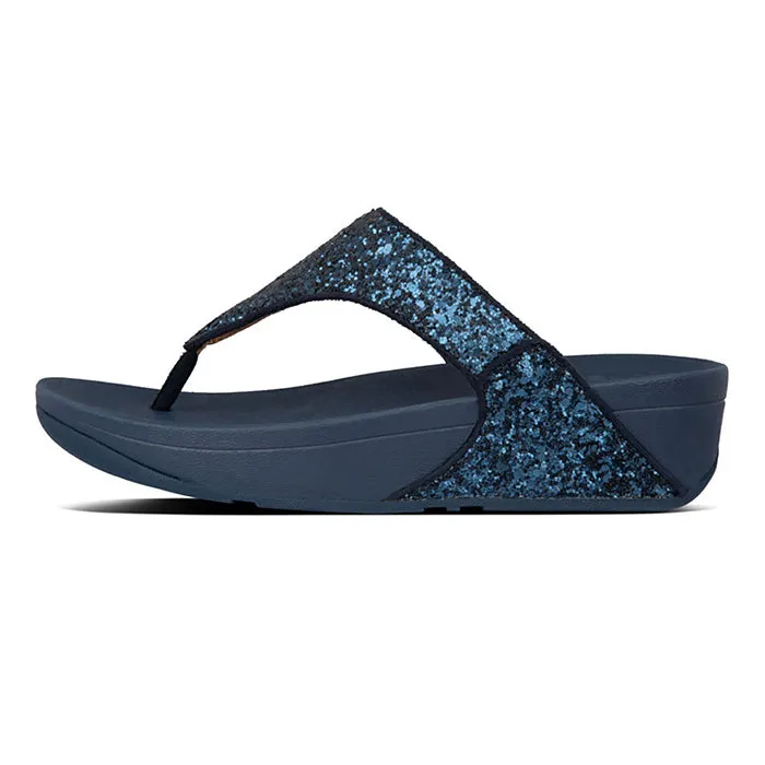 FitFlop Lulu Glitter Sandals - Midnight Navy