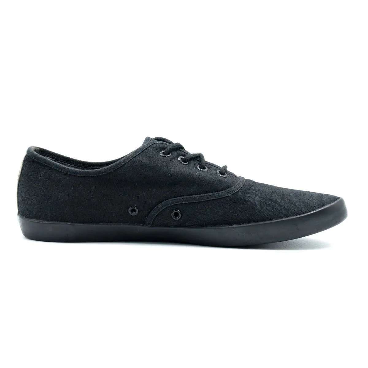 Fred Perry Hawley Low-Top Sneakers Fabric Black Colour For Men