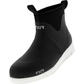 FXR Vapor Pro Snowmobile Boots Black/White