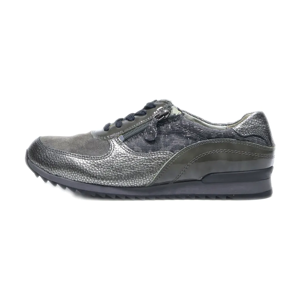 Gabor Janica Ladies Trainers Sport Shoes Leather Grey Colour For Women