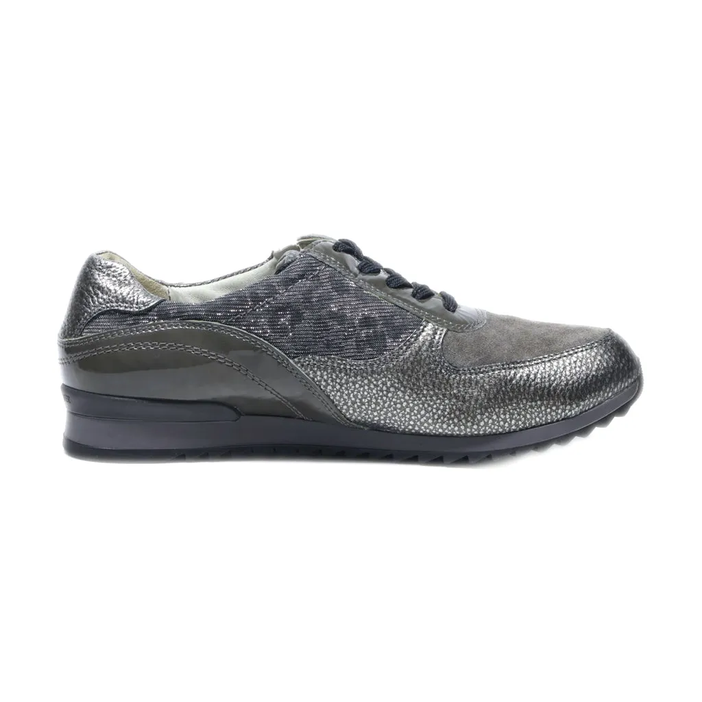 Gabor Janica Ladies Trainers Sport Shoes Leather Grey Colour For Women