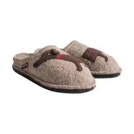 Haflinger Doggy Slippers - Earth