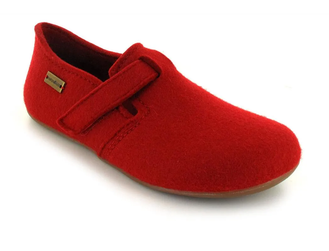 HAFLINGER Hook-and-Loop Slippers Everest Focus