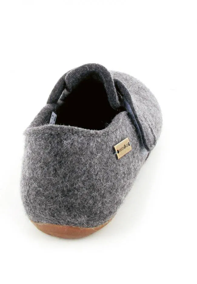 HAFLINGER Hook-and-Loop Slippers Everest Focus