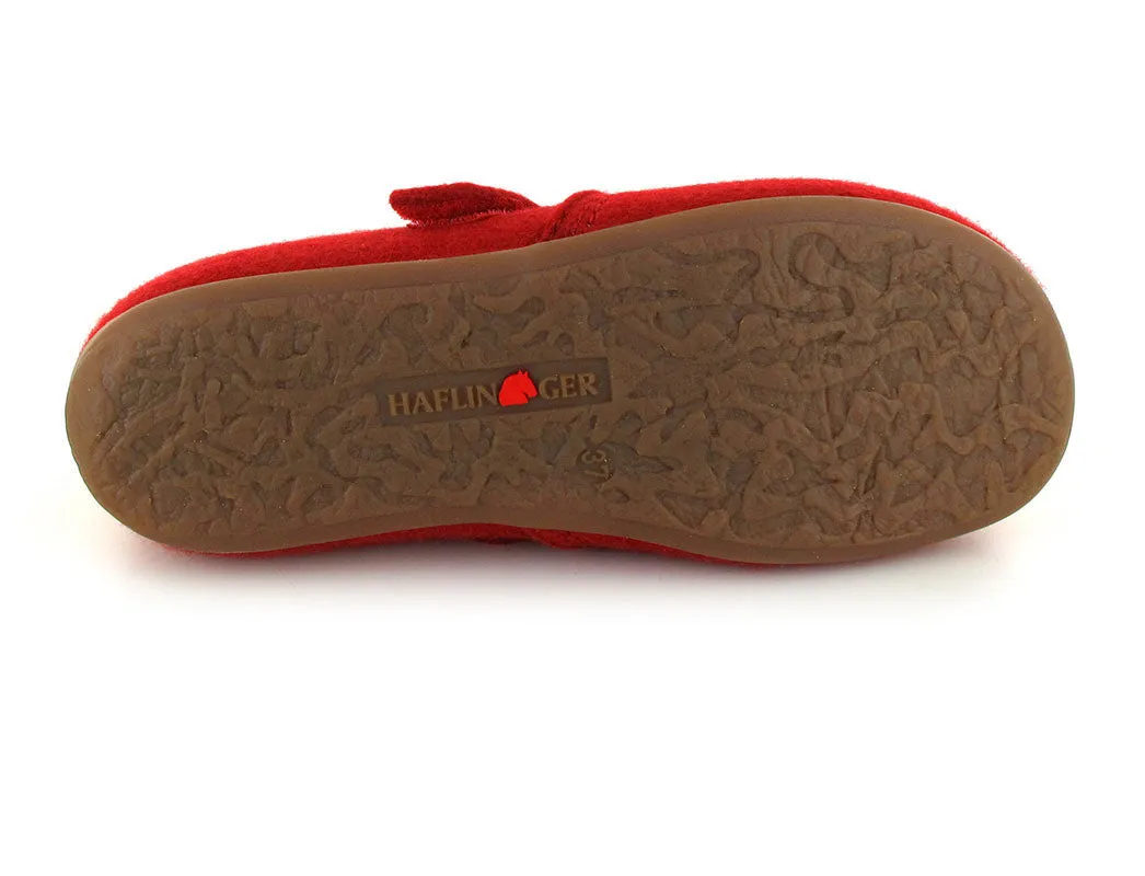 HAFLINGER Hook-and-Loop Slippers Everest Focus