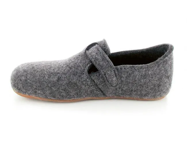 HAFLINGER Hook-and-Loop Slippers Everest Focus