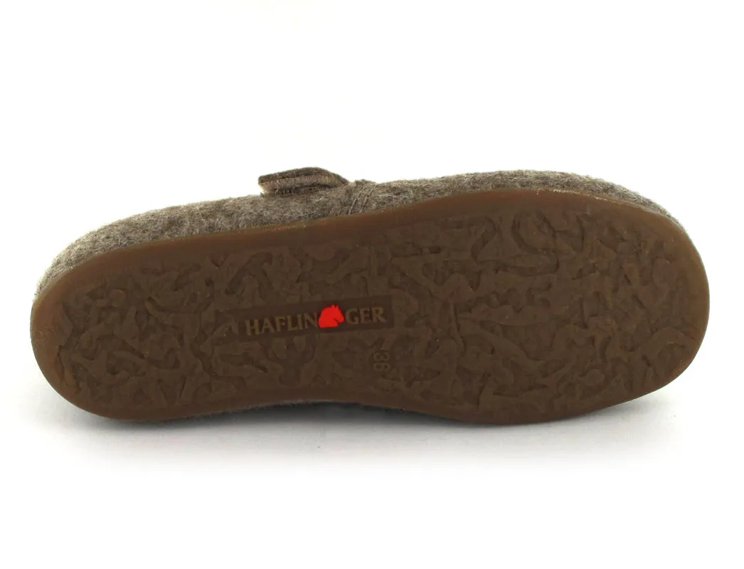 HAFLINGER Hook-and-Loop Slippers Everest Focus