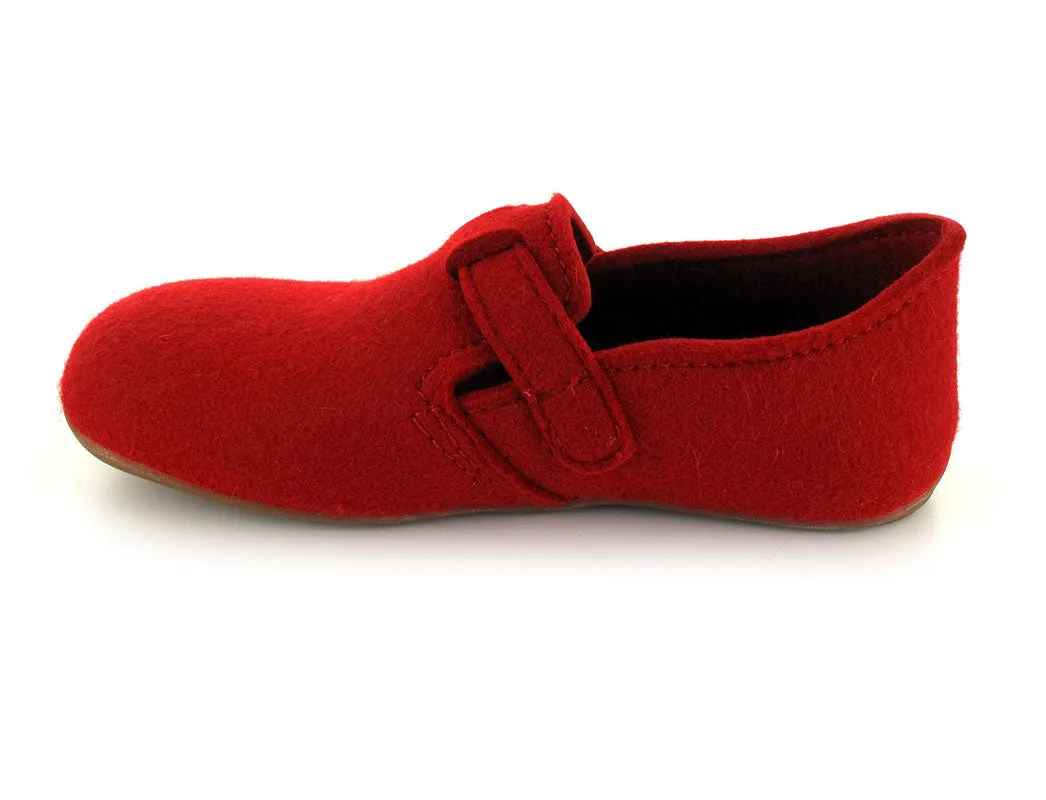 HAFLINGER Hook-and-Loop Slippers Everest Focus