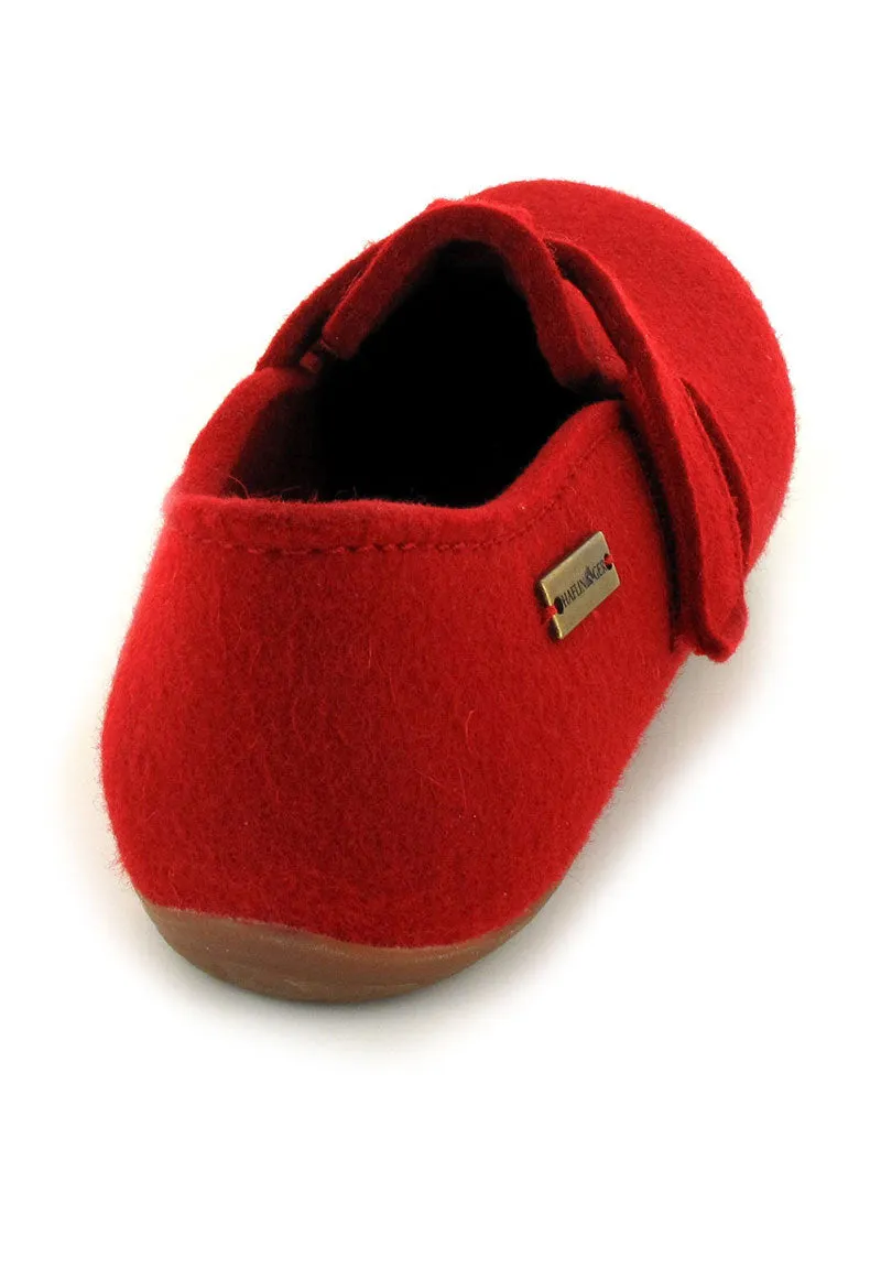 HAFLINGER Hook-and-Loop Slippers Everest Focus